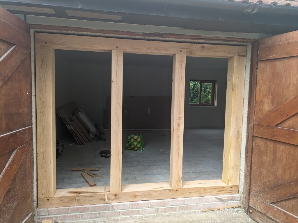 Installing frame mounted glazing