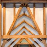 Vaulted ceiling rafters